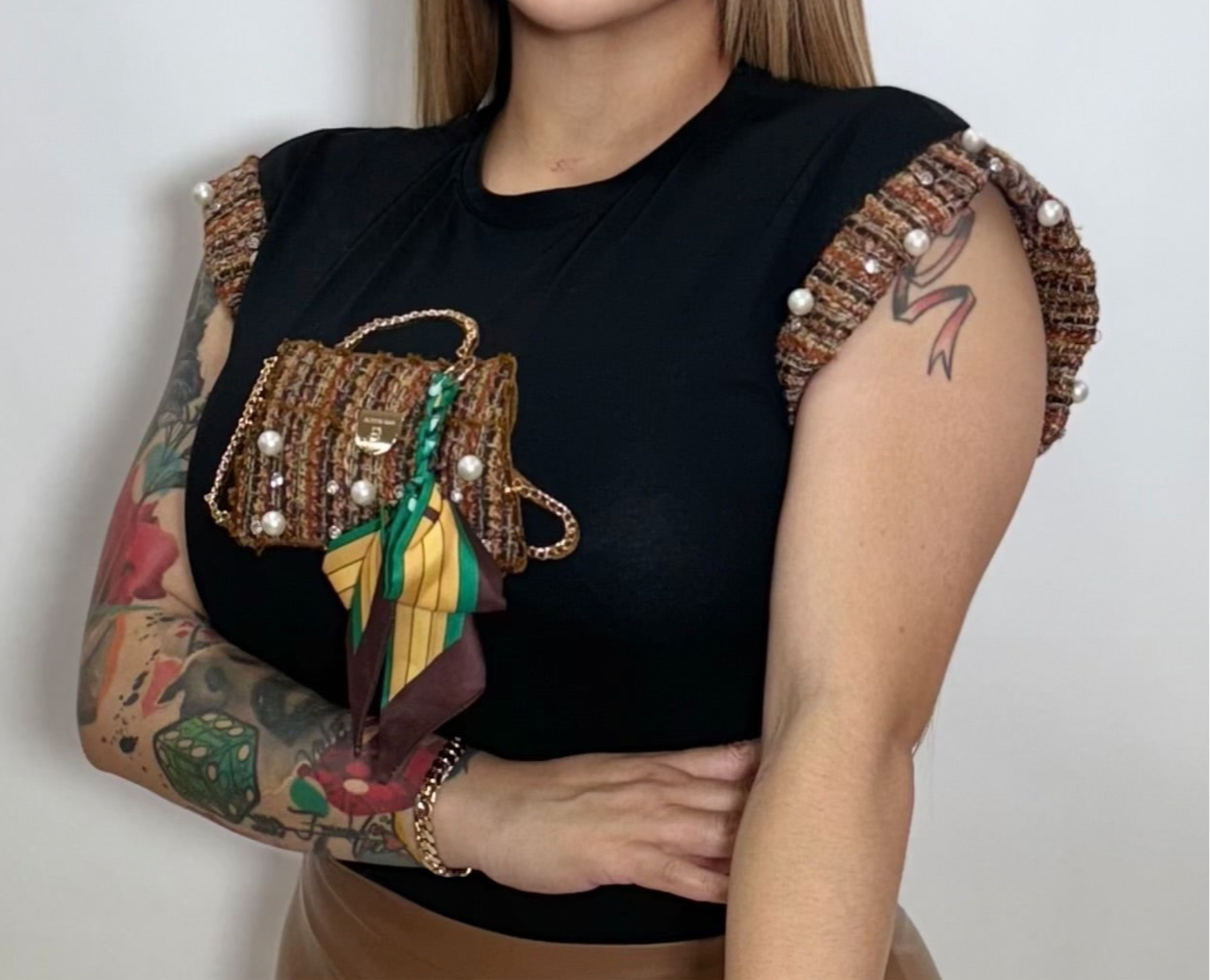 Daliza pearl top