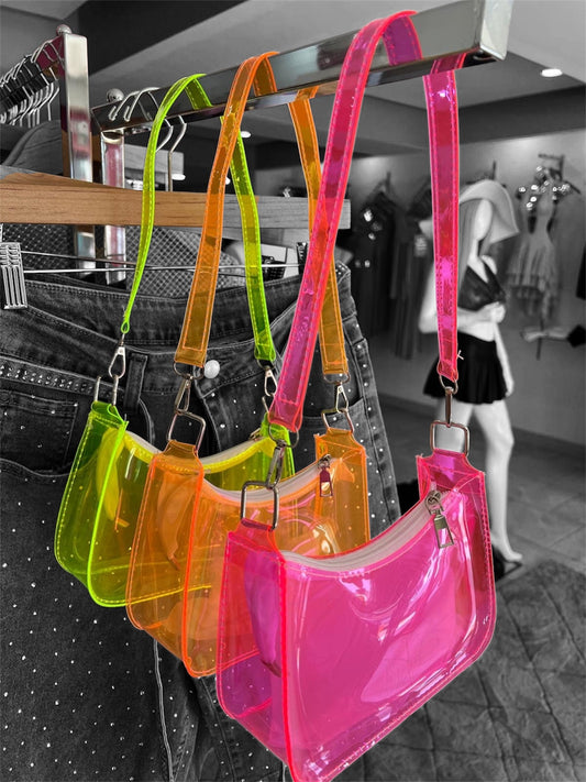 Neon Clear Bag