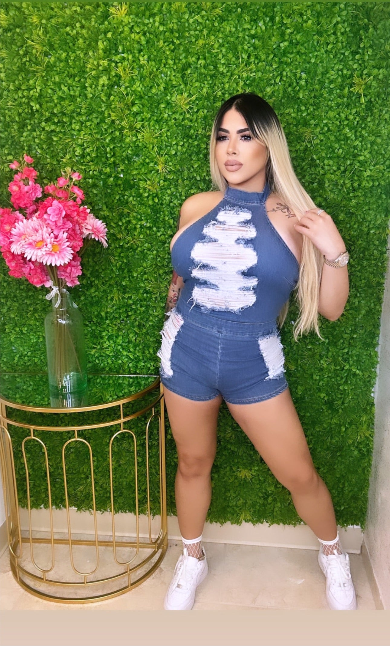 Víanka Denim romper